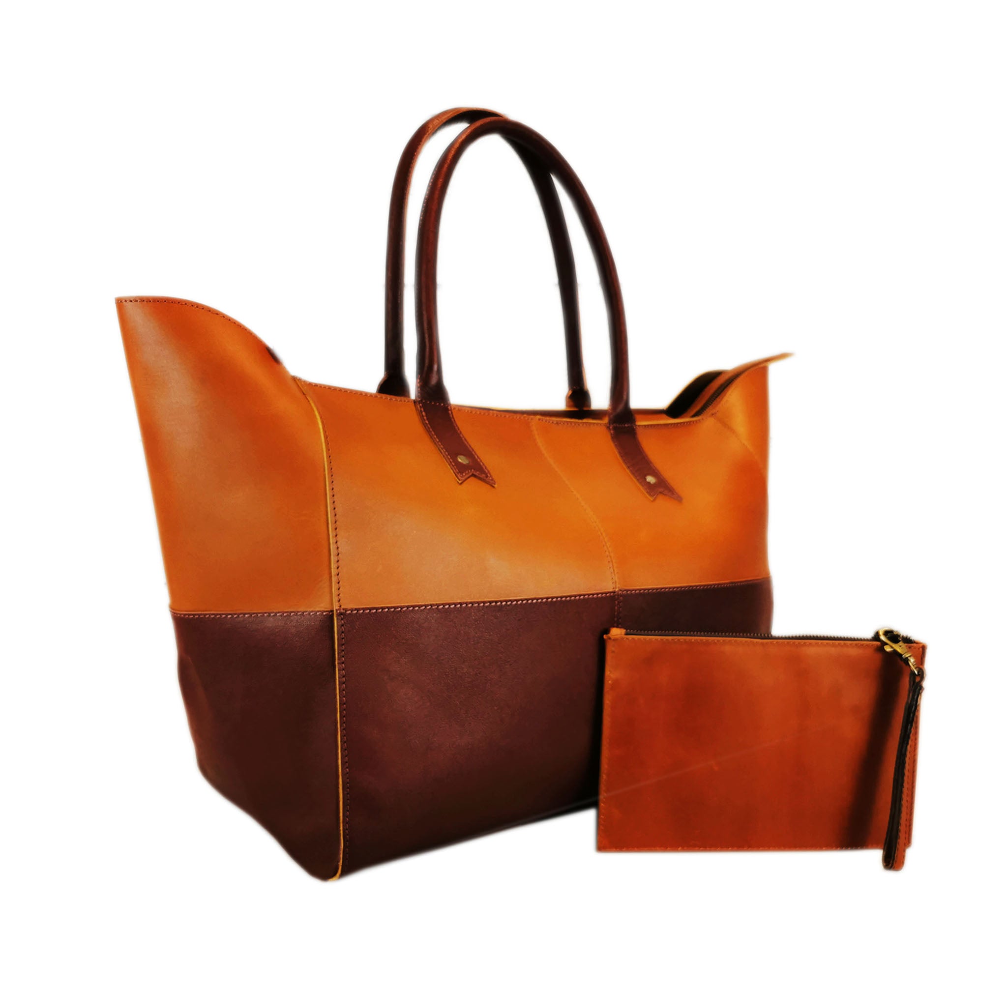 Leather tote bag sale sale