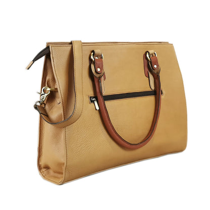 The Signature 17" Bag, Beige/Tan