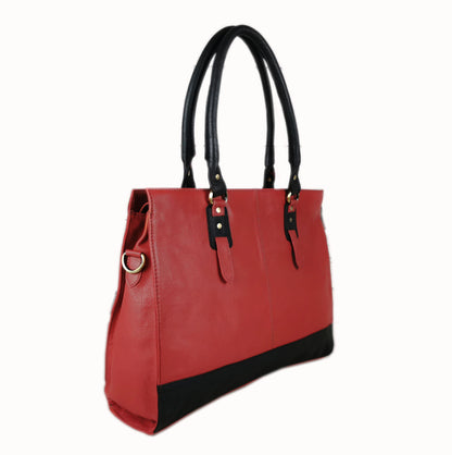 ladies leather laptop bag