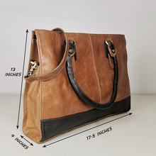 Load image into Gallery viewer, leather tote bags for women
