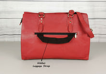 Load image into Gallery viewer, large leather crossbody bags
