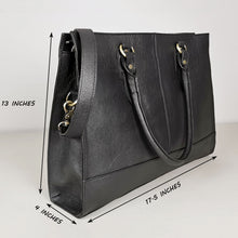 Load image into Gallery viewer, black shoulder bag
